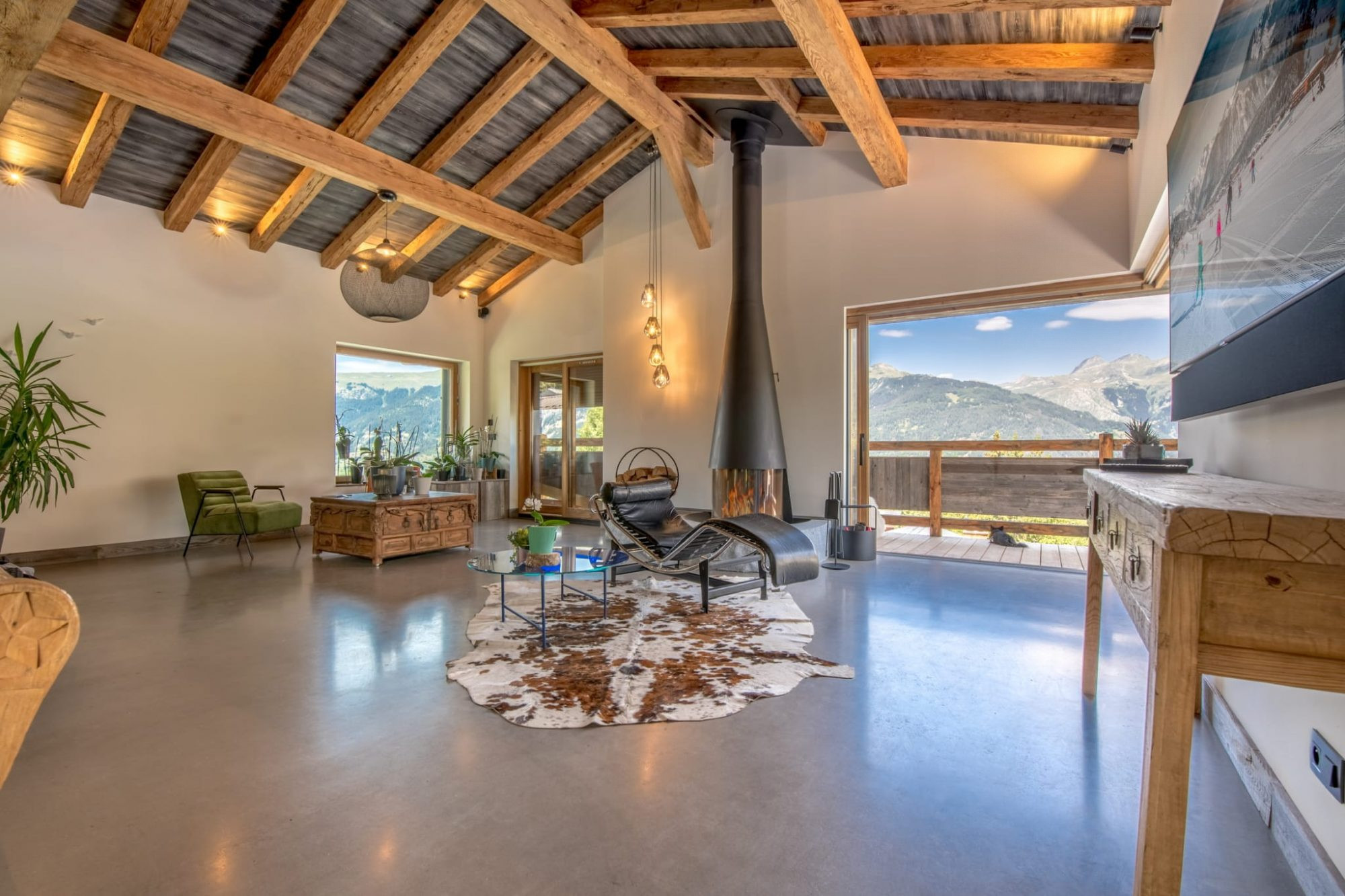 Chalet alpin d'exception à Courchevel - Architecture contemporaine