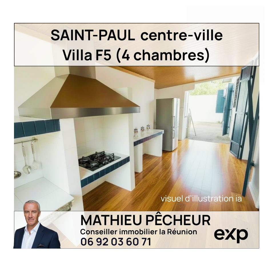 Saint-Paul Centre-Ville / Maison F5