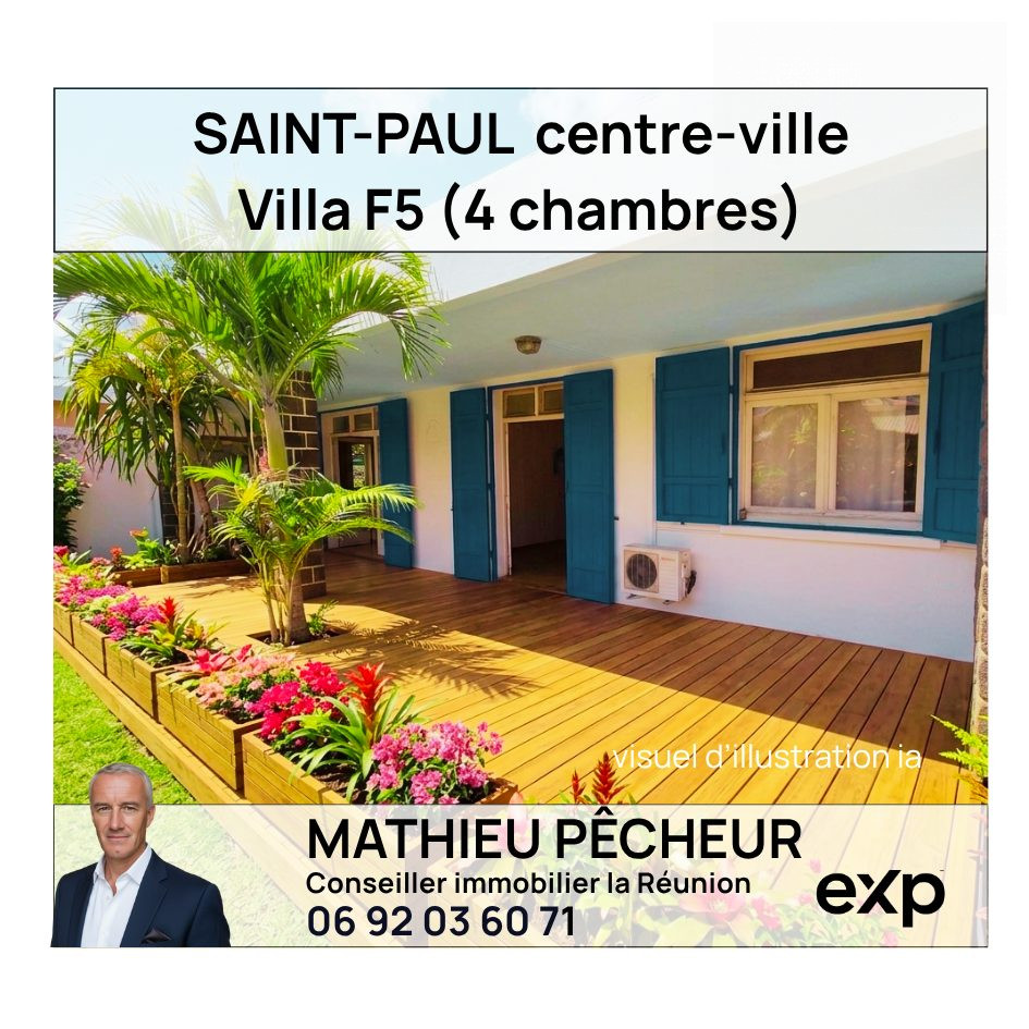 Saint-Paul Centre-Ville / Maison F5
