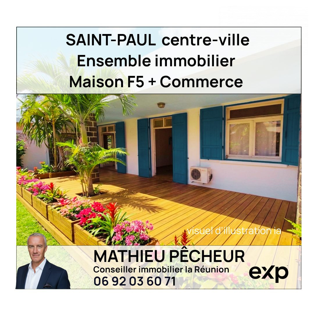 Saint-Paul Centre-Ville / Maison F5