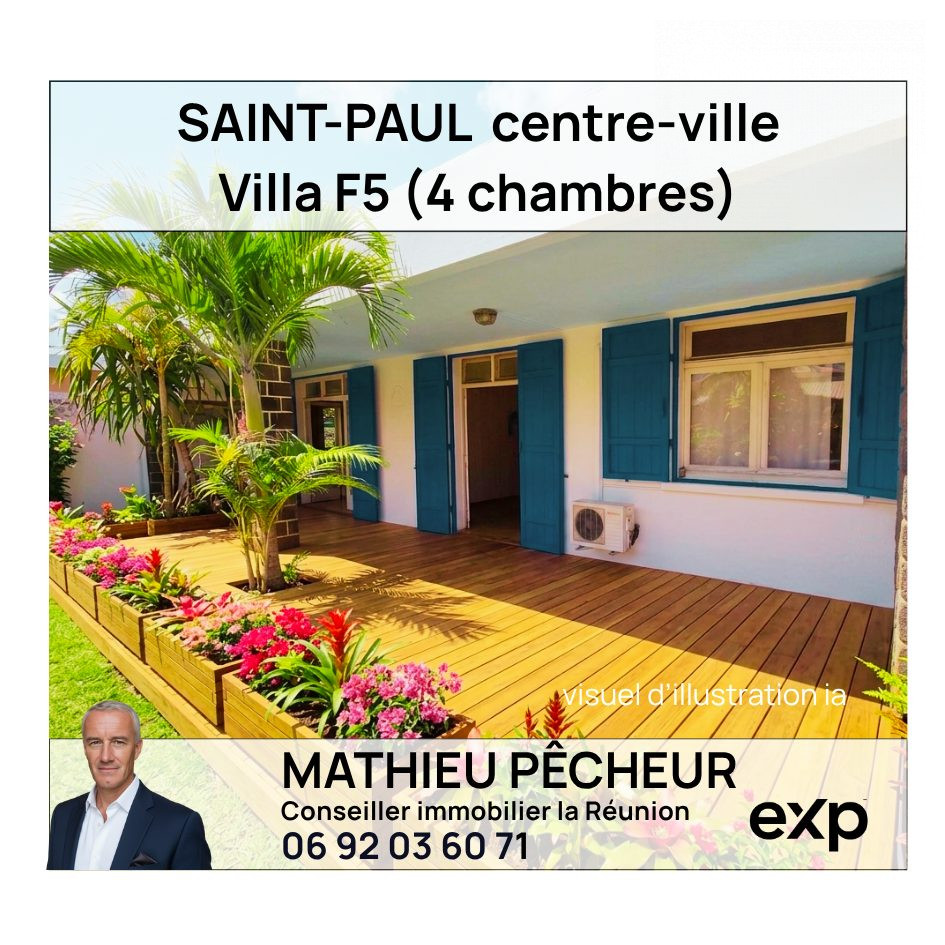Saint-Paul Centre-Ville / Maison F5