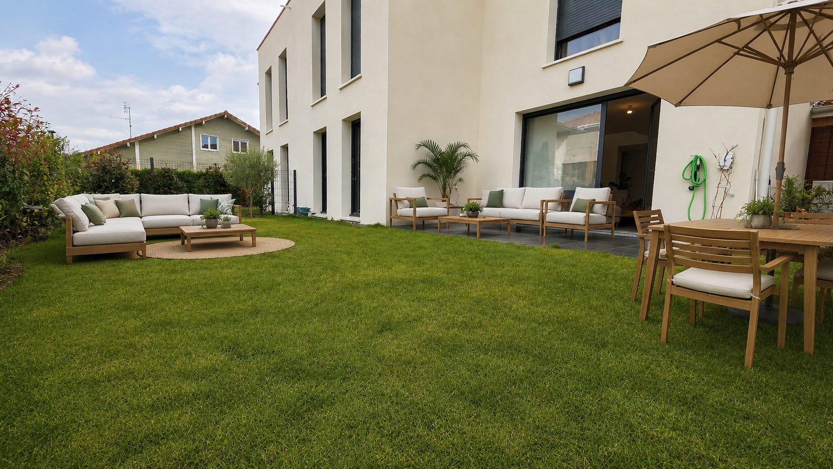 Maison mitoyenne moderne de 107 m²