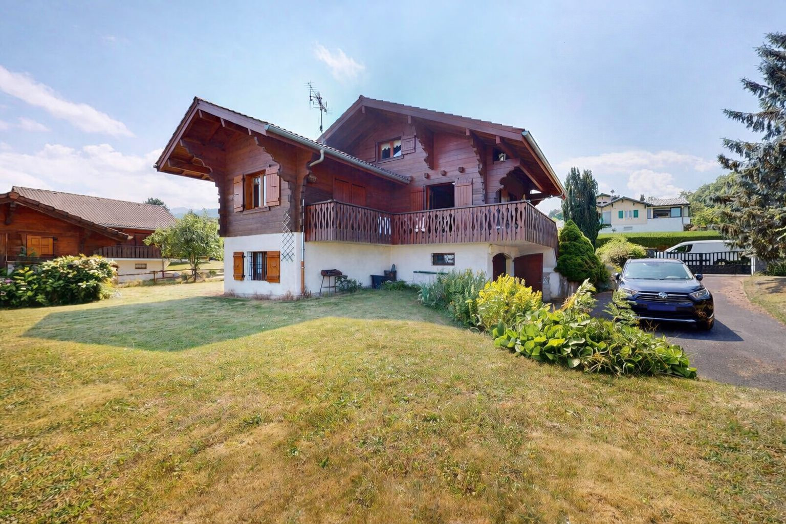 Chalet avec vue lac, au calme, à 5 min à pied du centre - Saint-paul en Chablais