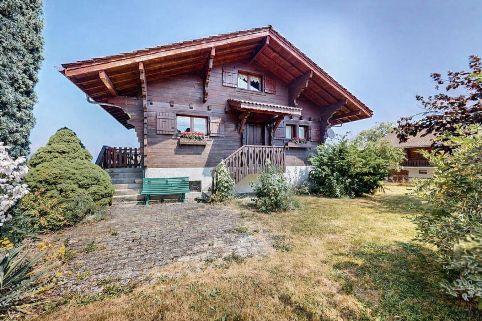 Chalet avec vue lac, au calme, à 5 min à pied du centre - Saint-paul en Chablais