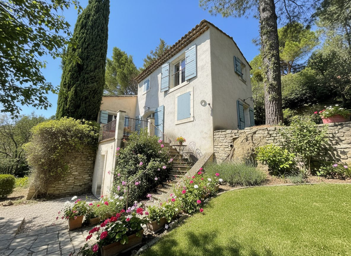 Propriété avec vue panoramique et terrain constructible potentiel d’agrandissement