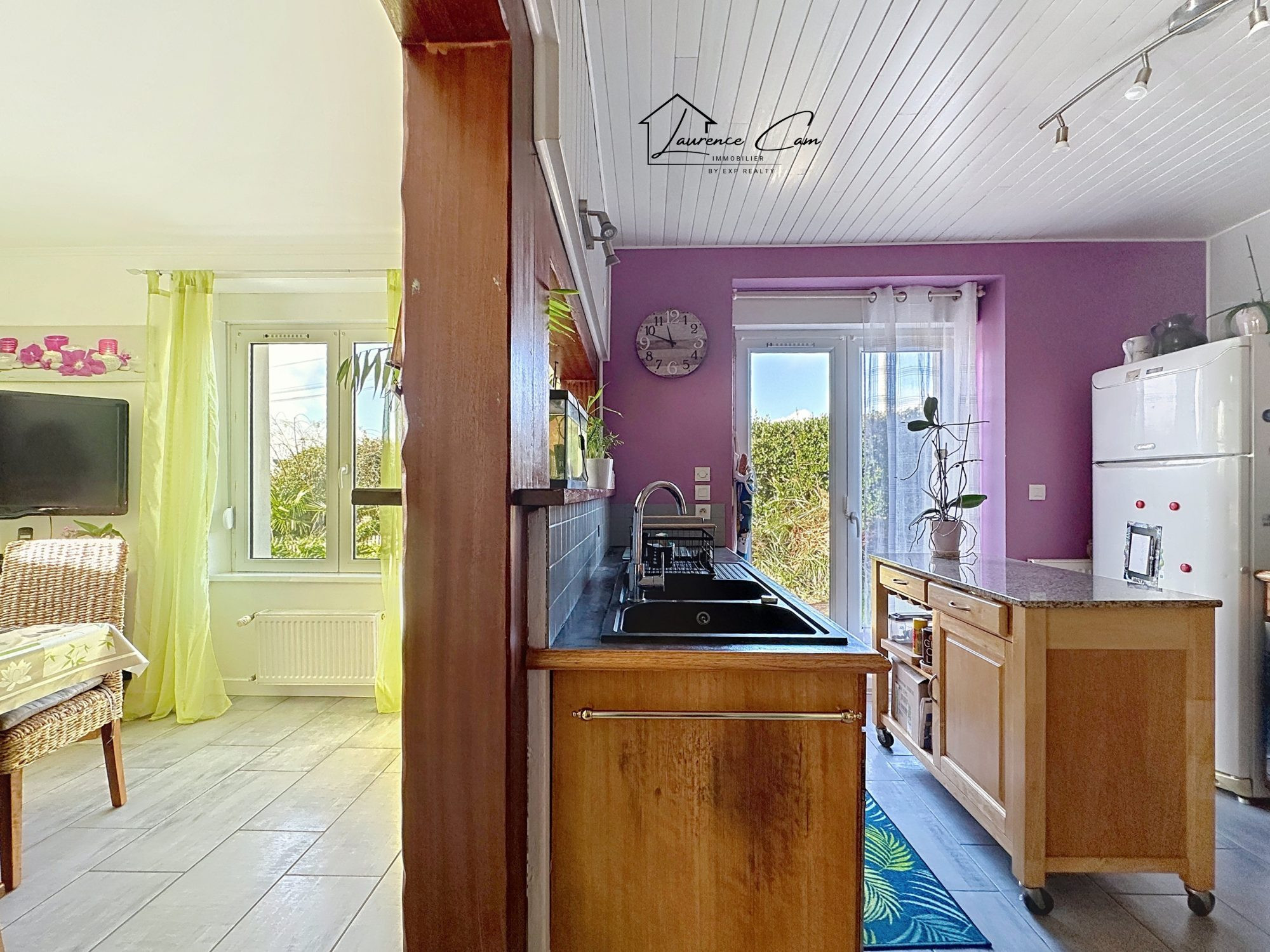 Landéda – Maison familiale avec jardin clos, bourg et port à pied