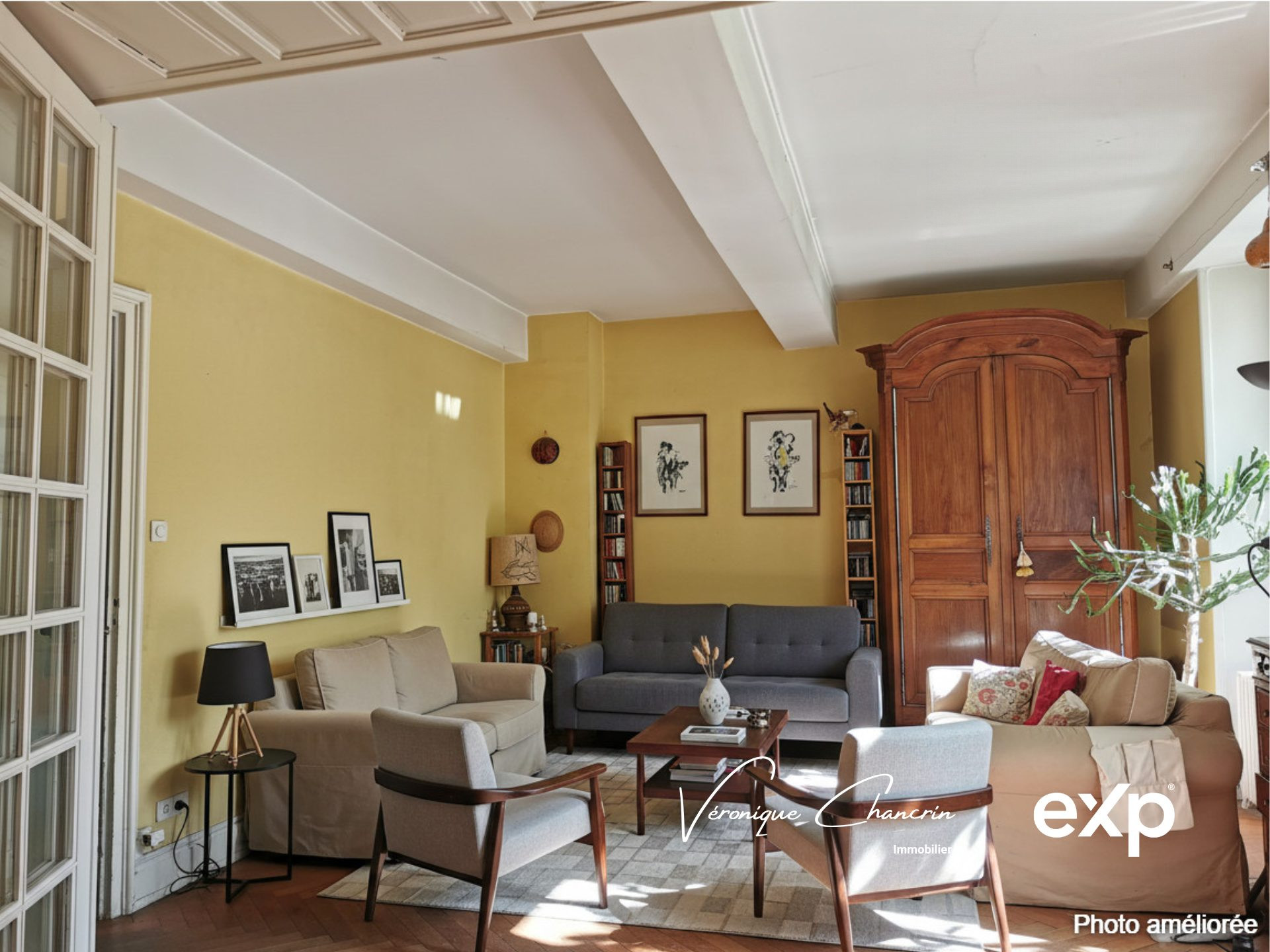 OULLINS CENTRE – 5 CHAMBRES - BUREAUX - GRAND JARDIN