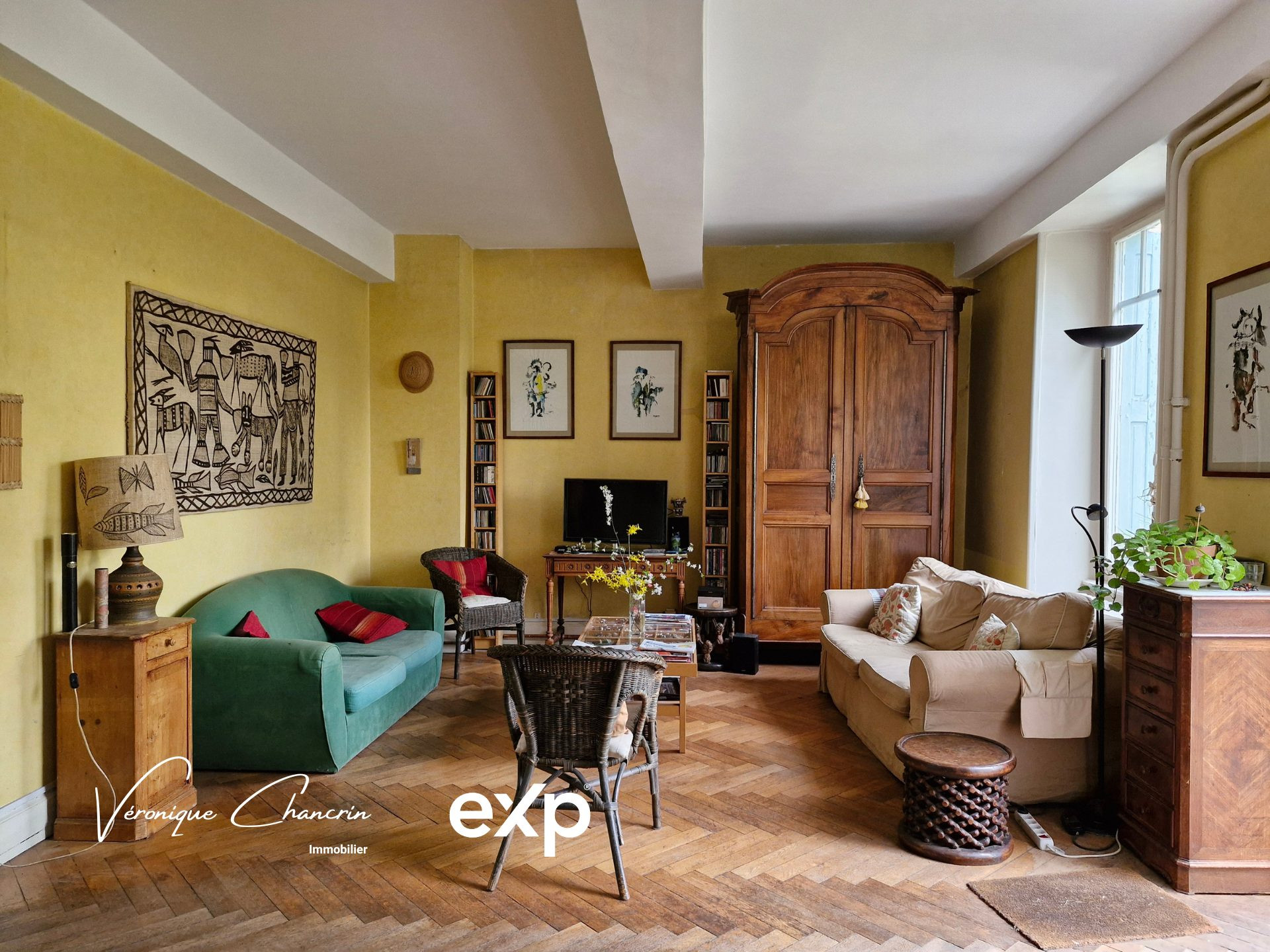 OULLINS CENTRE – 5 CHAMBRES - BUREAUX - GRAND JARDIN
