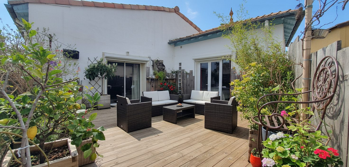5-room Vintner's House with Terrace, 90 m² Garage and Barn – Roujan 4