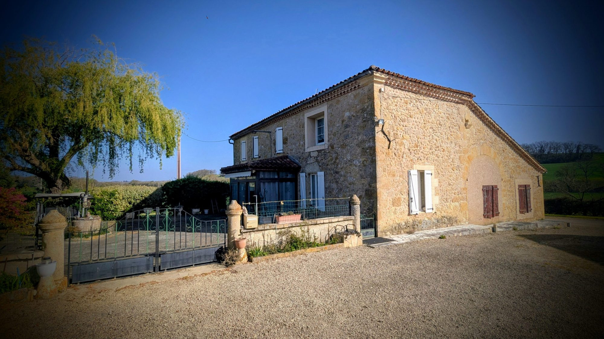 Maison de campagne avec dépendances et 4,1 hectares – Secteur Condom / Valence-sur-Baïse