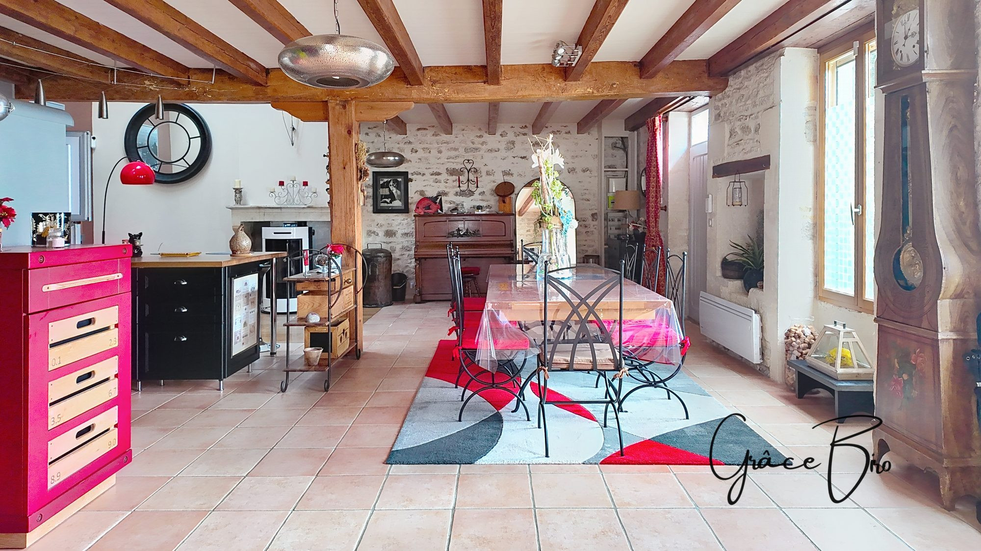 Maison transformée en Loft