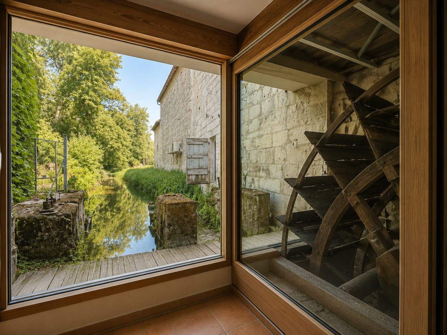 Ancien moulin à eau de caractère