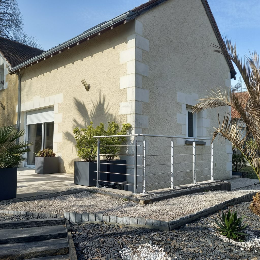 Maison familiale + dépendance à Nouzilly (37)