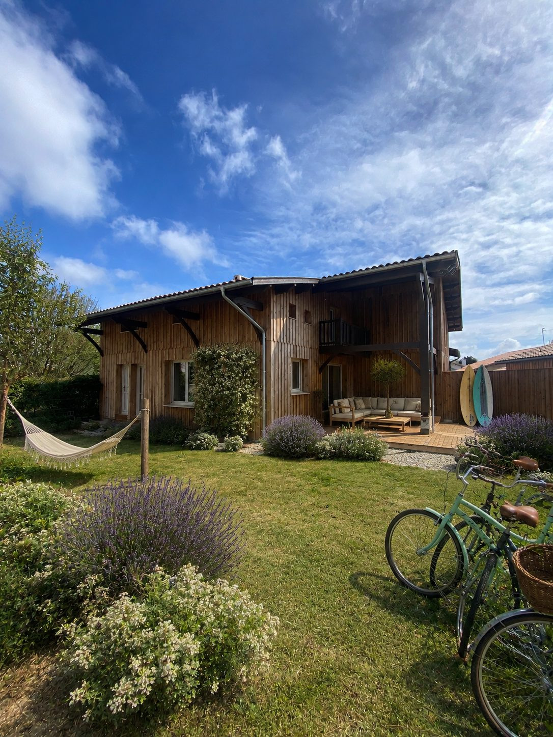 Landaise 4 chambres avec jardin