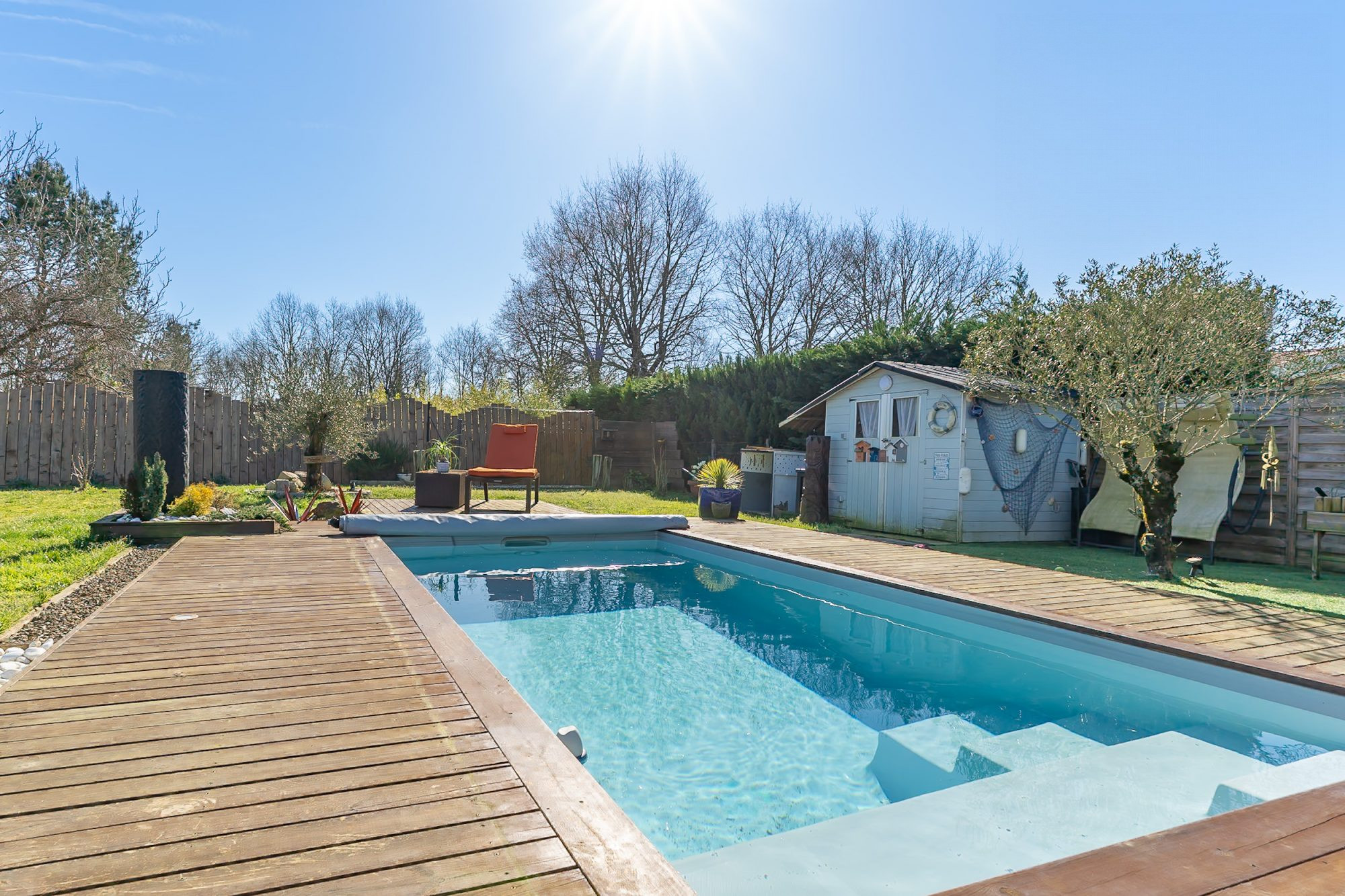 Maison 4 chambres piscine garage