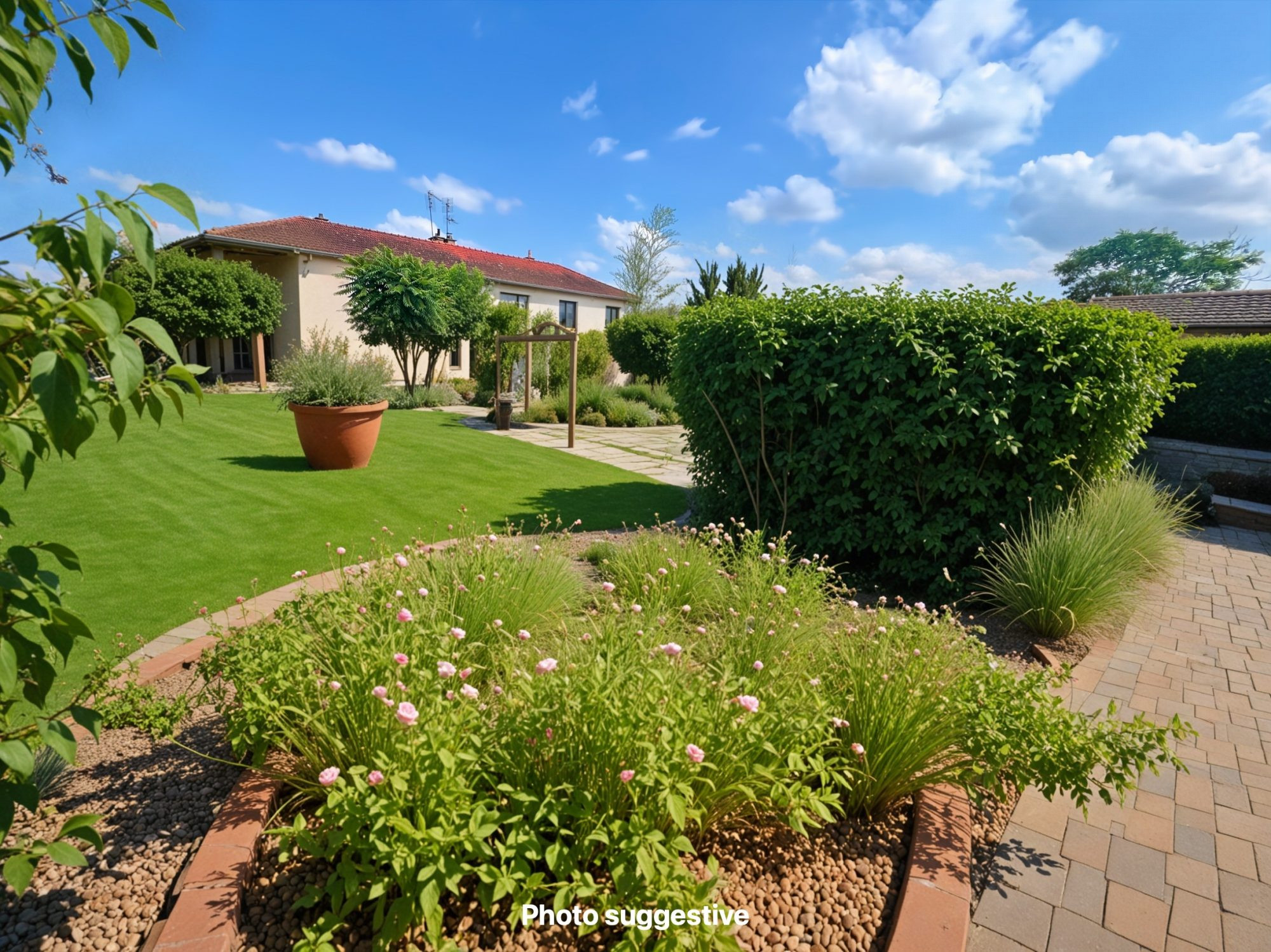 MABLY (42300) — Family House 138 m² · Garage 44 m² · Enclosed Garden 4