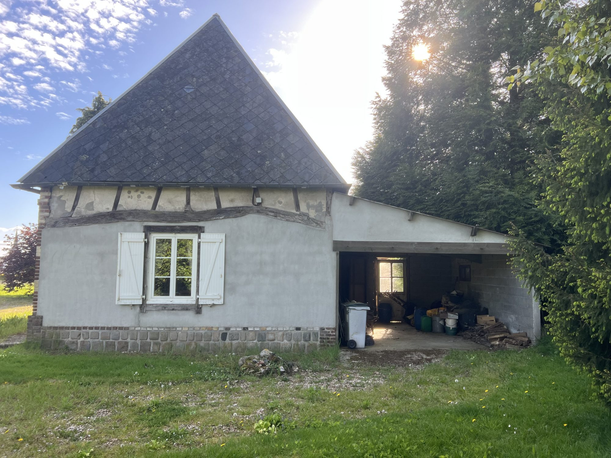 Brick Farmhouse – Limésy – Peaceful Setting, 6 Hectares of Land 5