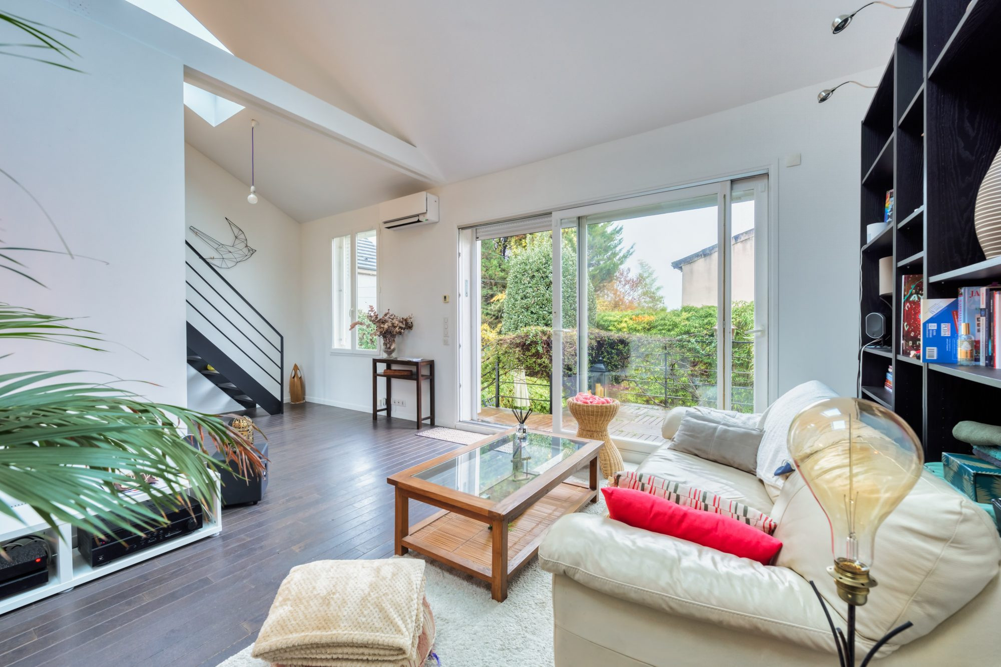Maison rare face au parc – jardin plein sud