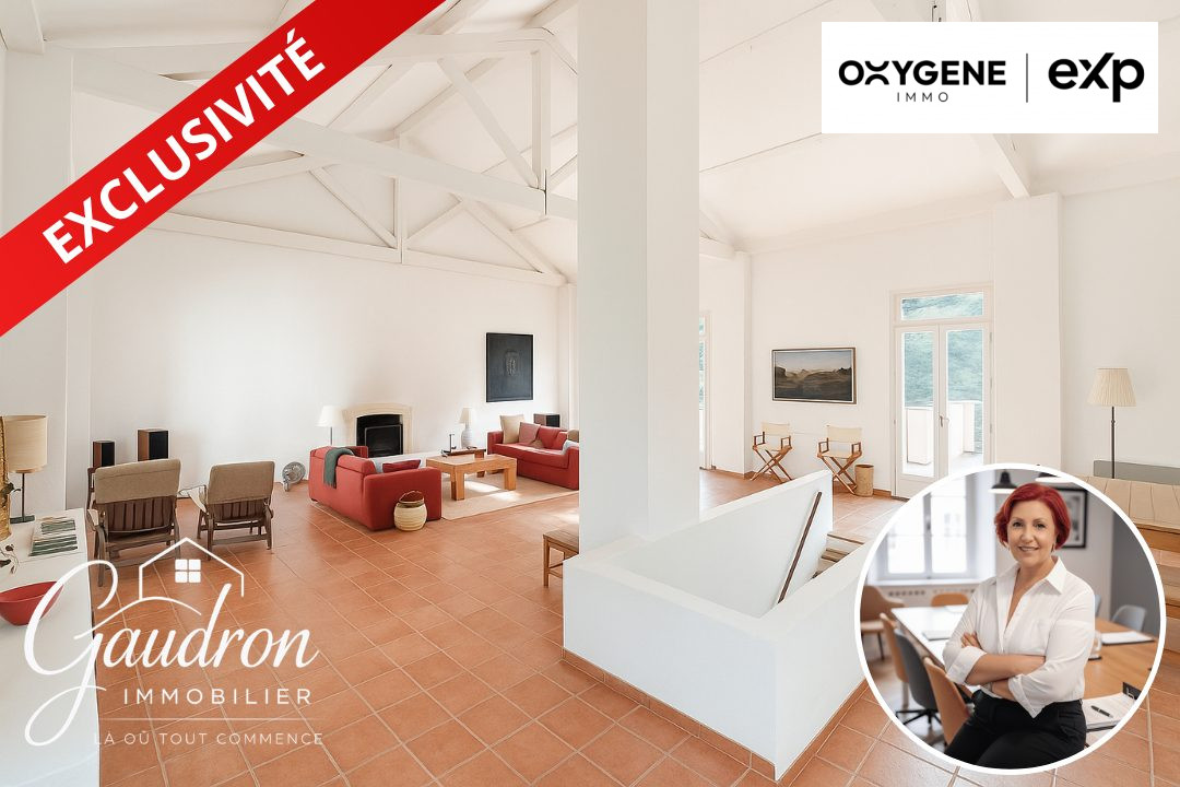 AXAT - Maison F7 (360 m² global) meubléeMaison de prestige "Pieds dans l'eau" – 8 pièces rénovées et meublées