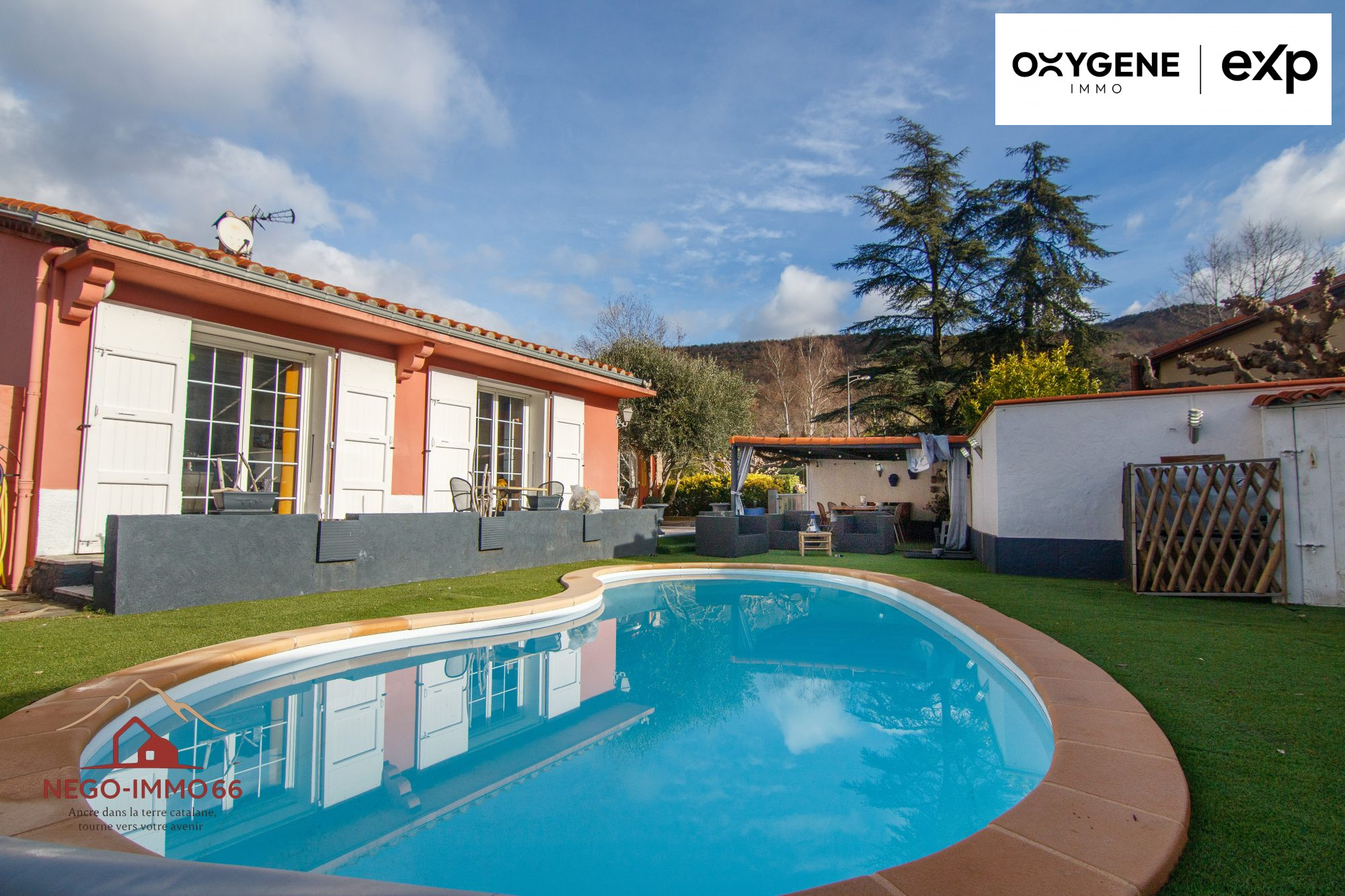 Belle villa avec dependance