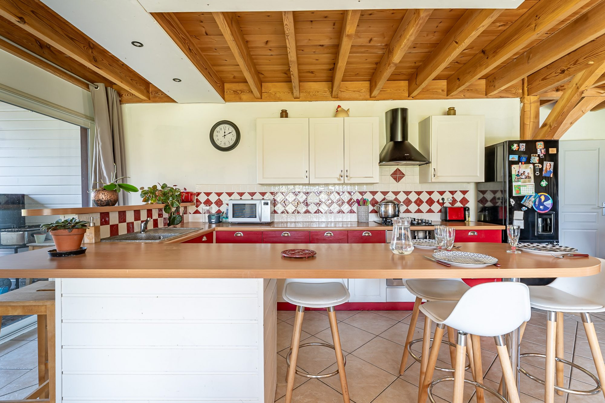 Wooden house 140m² plot 2000m² 3 bedrooms 5