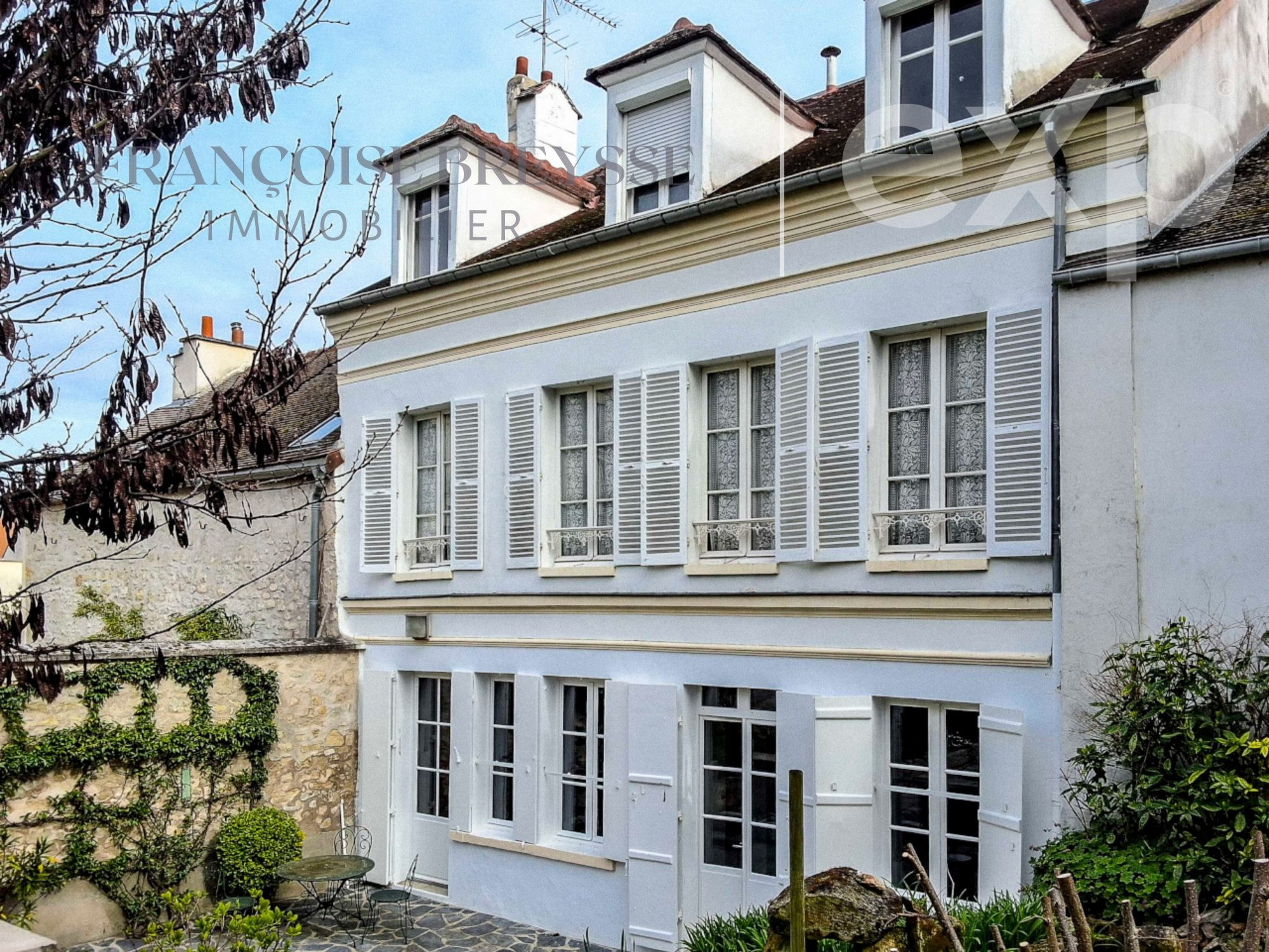 Andrésy (Yvelines) — Elegant Second Empire residence with garden and Seine view 4