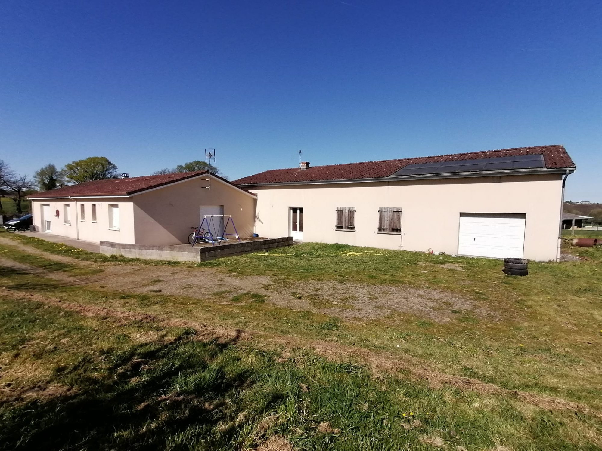 Ensemble immobilier de 2 maisons louées La Souterraine