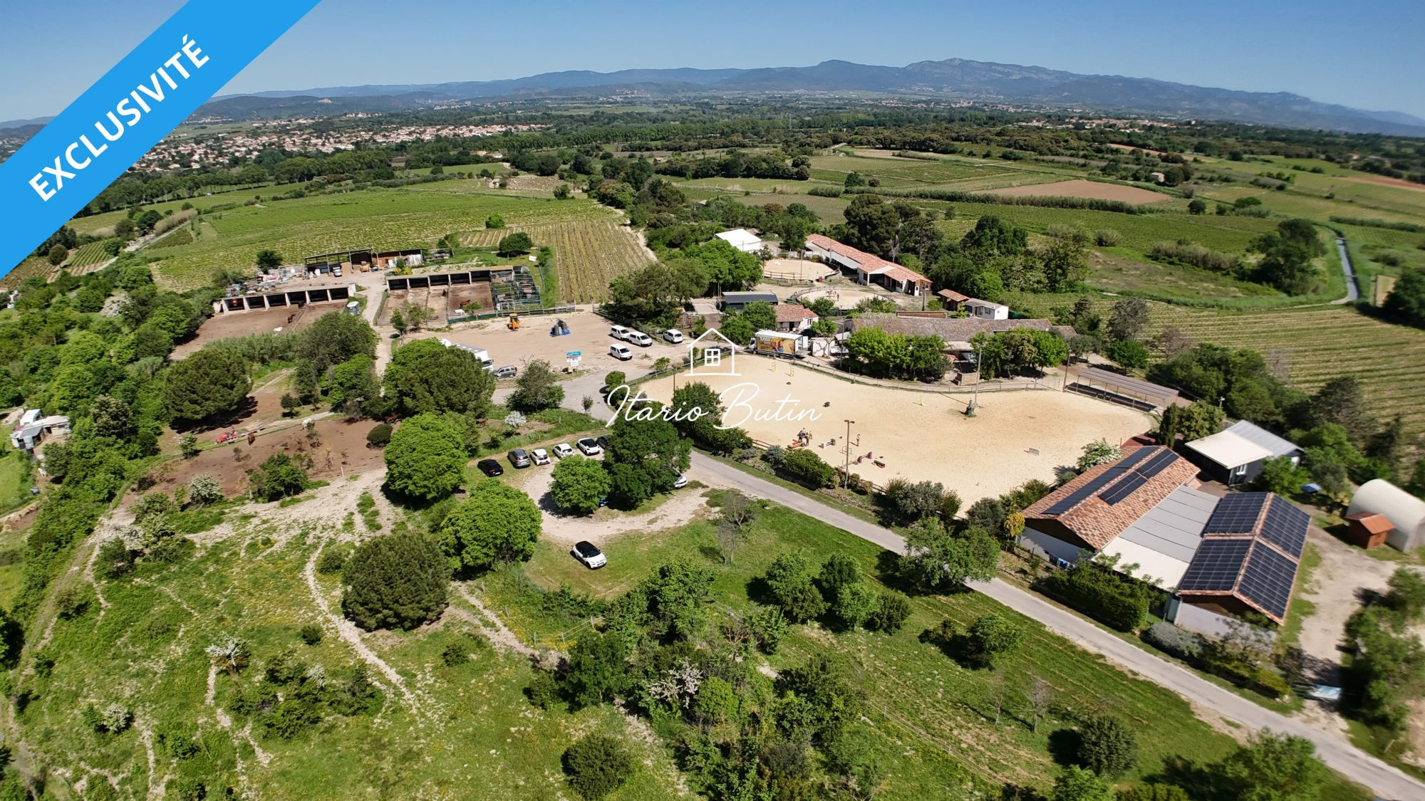 Domaine touristique et équestre – 3,5 hectares – Vallée de l’Hérault