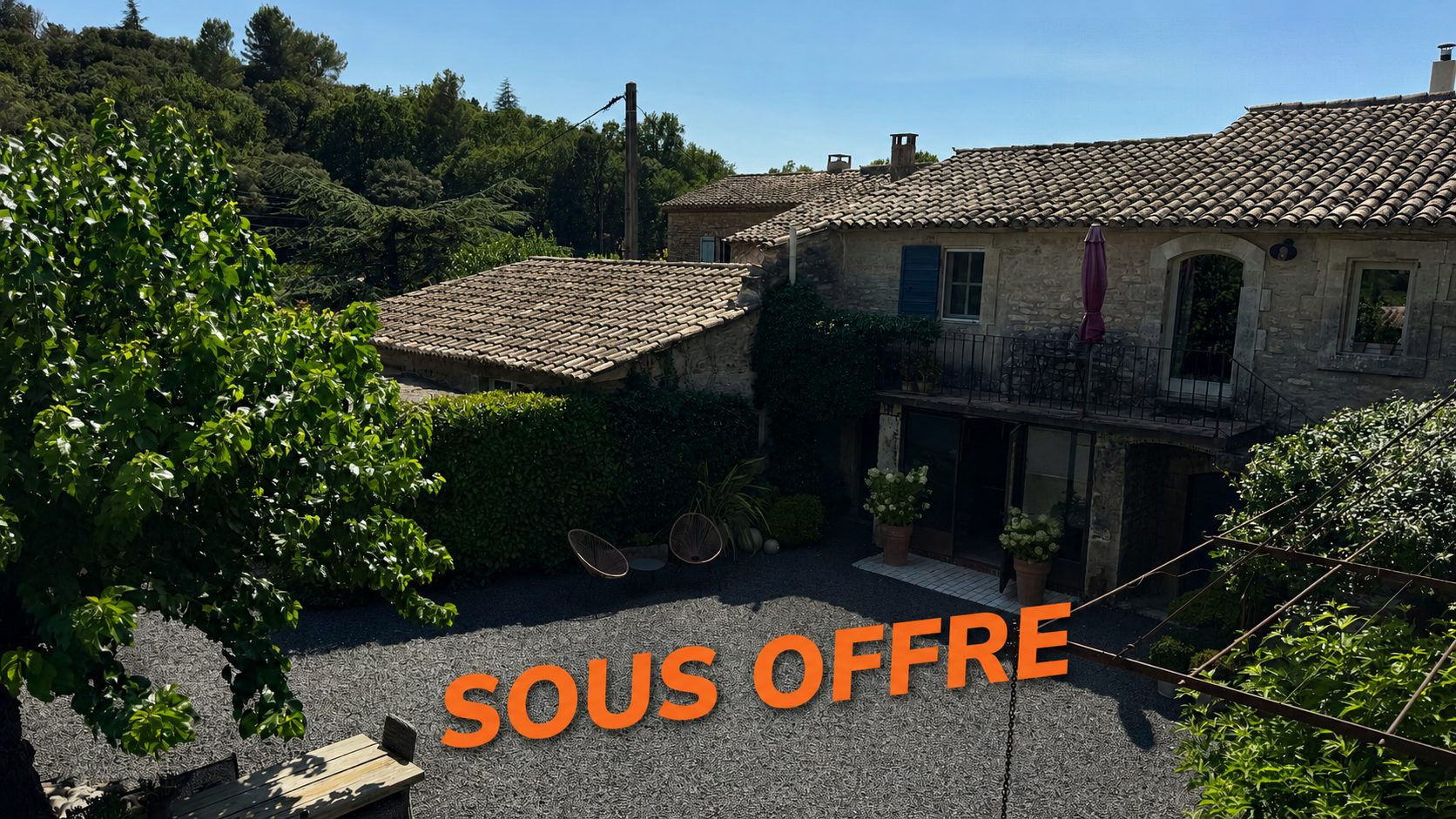Propriété d’exception avec activité de chambres d’hôtes au cœur du Luberon