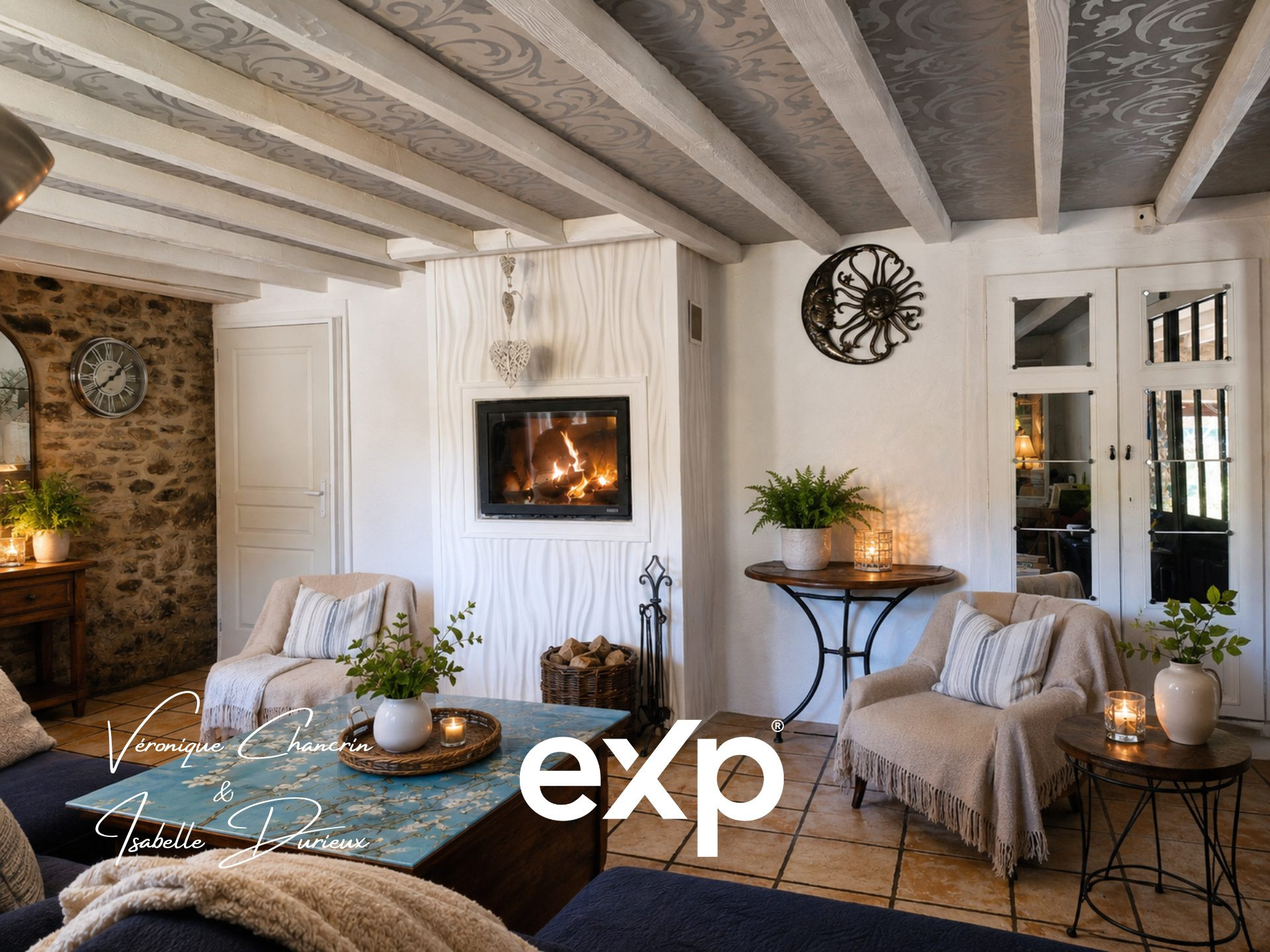 Maison en pierre avec vue Alpes, piscine et beaux volumes évolutifs