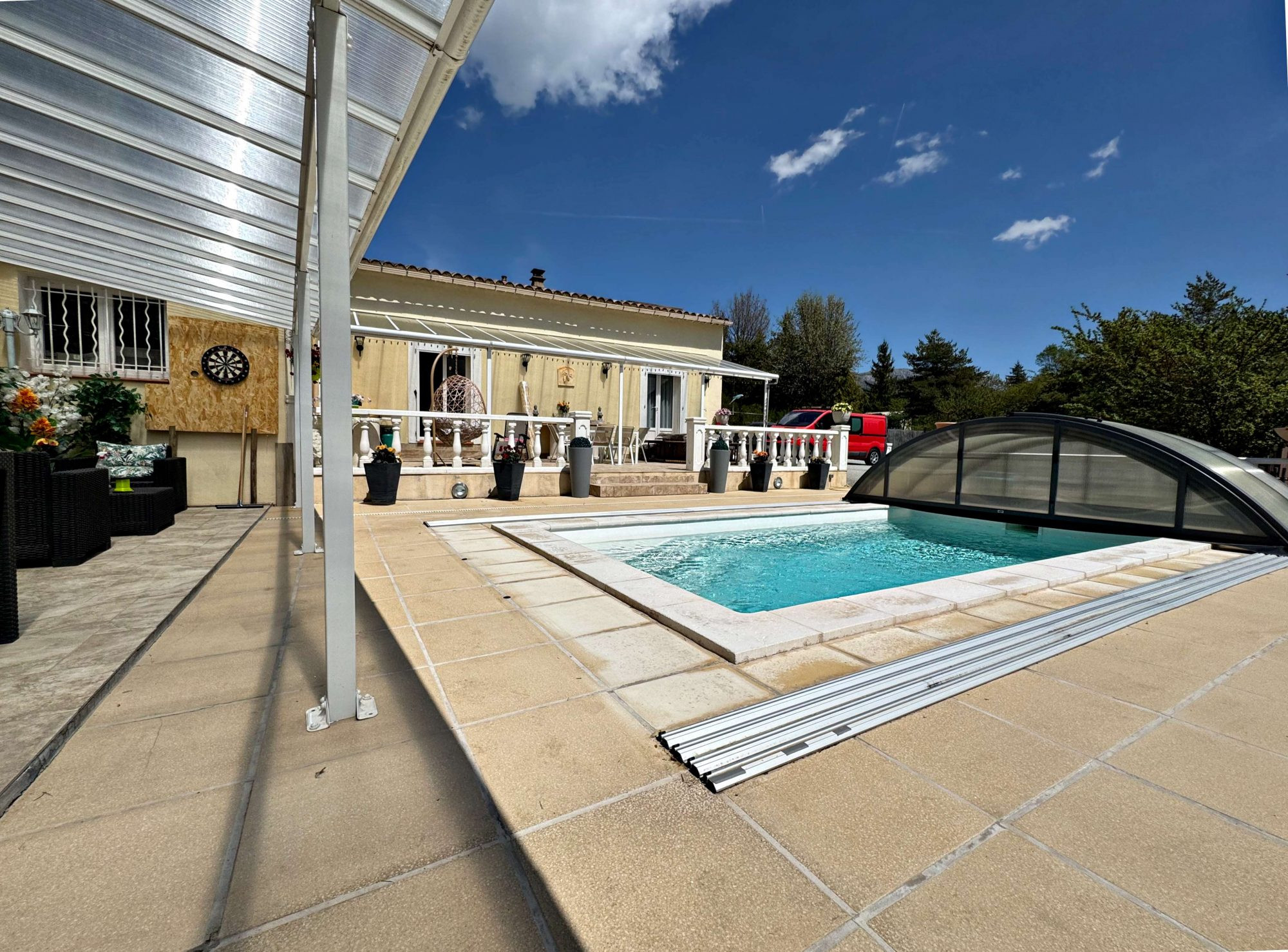 Maison 187 m² + Dépendance + Piscine couverte – 1545 m² – Verdon