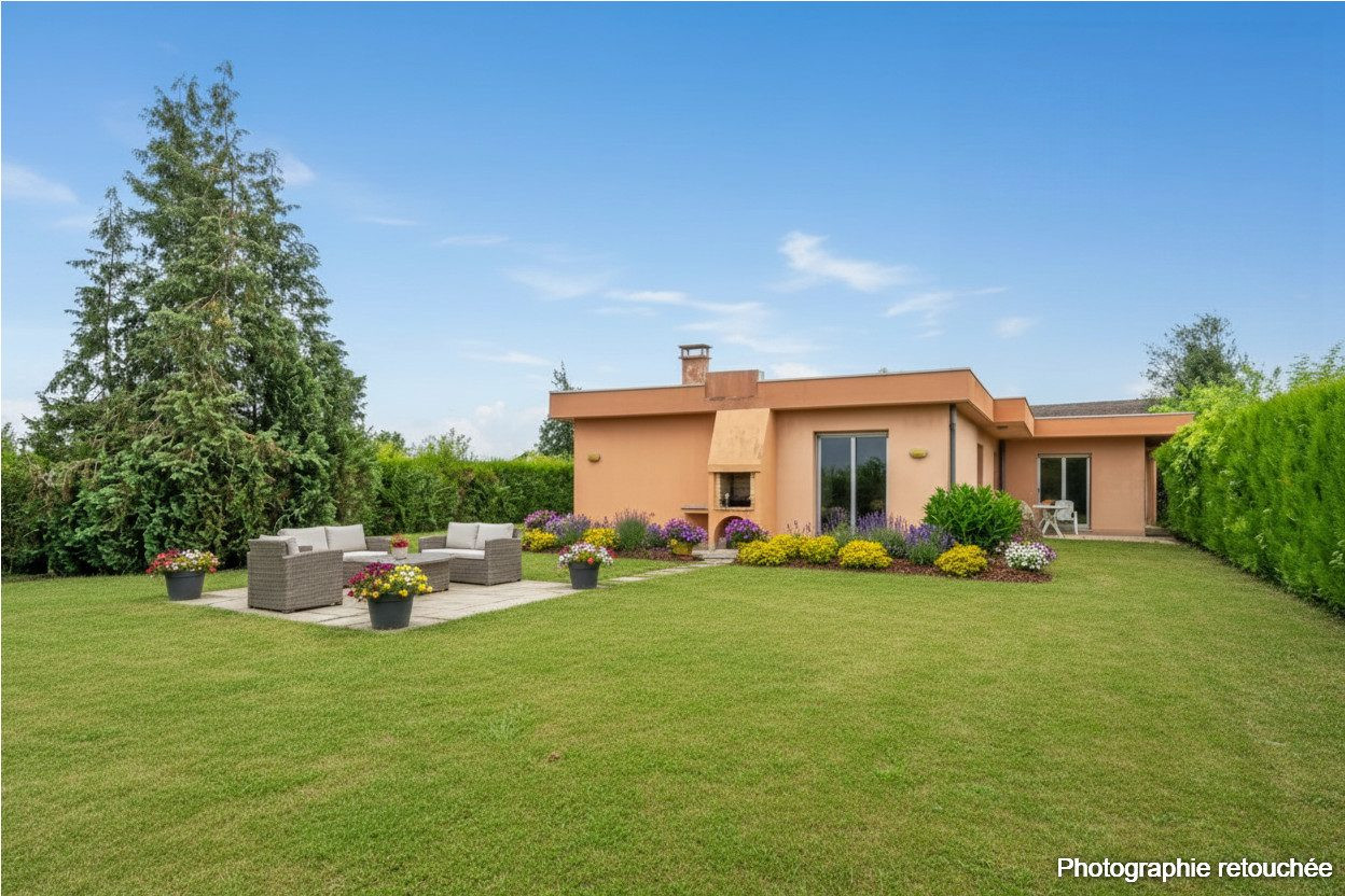 Maison d'architecte de plain pied de 186 m² à rénover LA GRANDE-PAROISSE