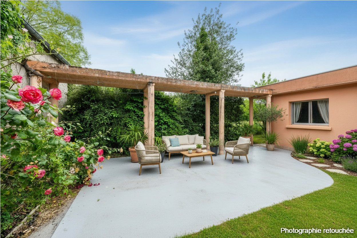 Maison d'architecte de plain pied de 186 m² à rénover LA GRANDE-PAROISSE