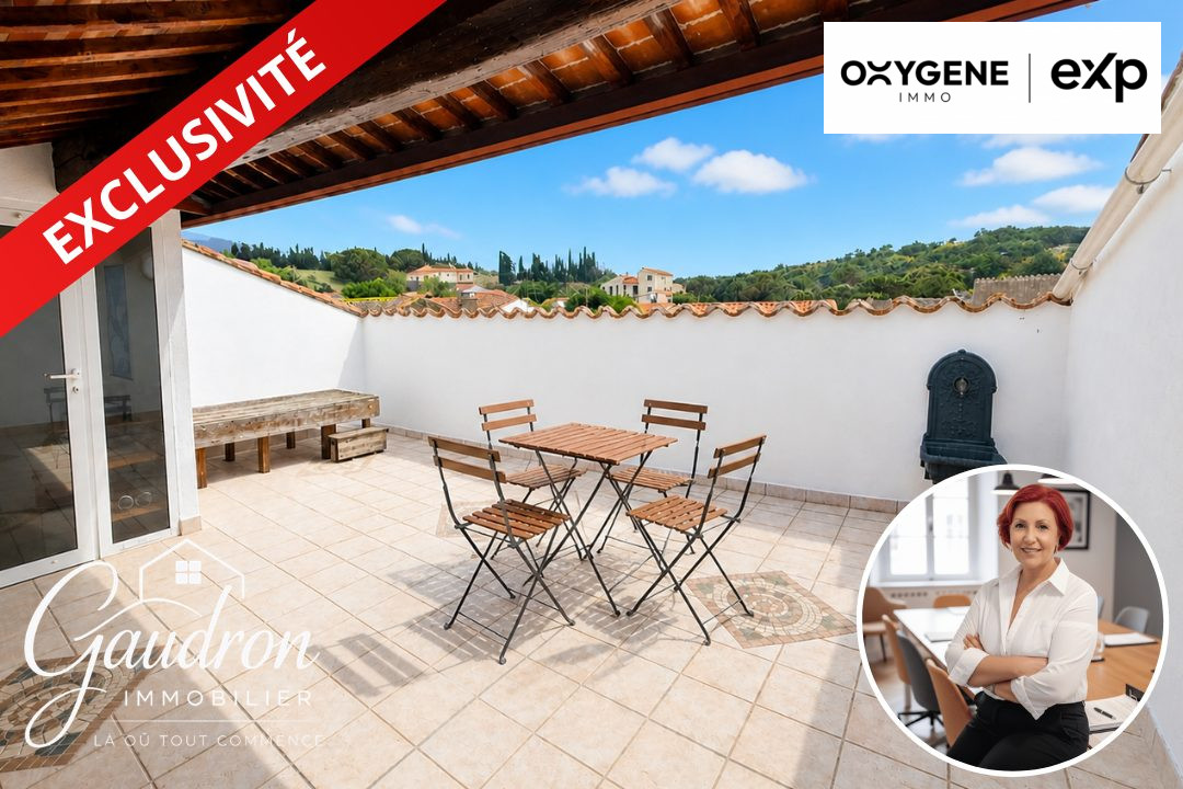 Maison de caractère - Terrasse Tropézienne 40 m² - Garage 50 m²