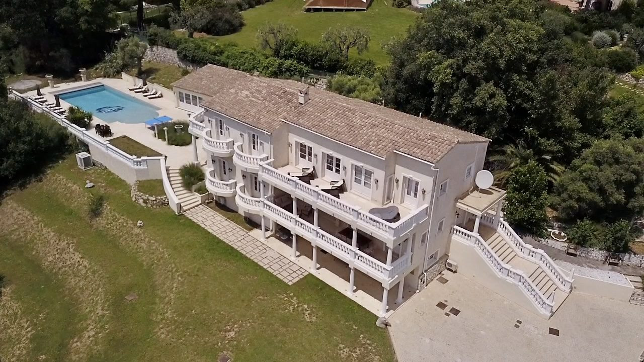 Villa de Luxe de 7 Chambres avec Vue Panoramique sur la Méditerranée, Appartement Indépendant et Pool House