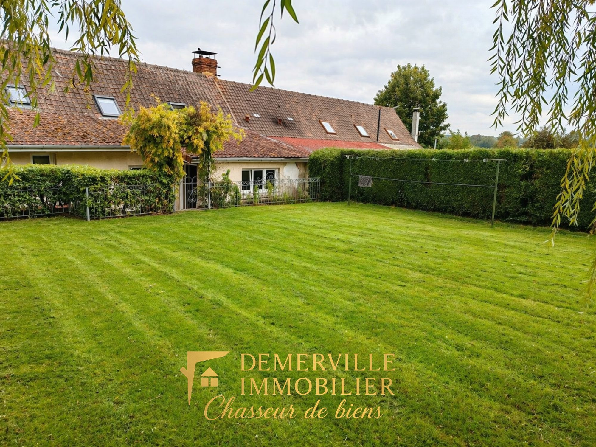 VENTE INTERACTIVE Maison semi-mitoyenne – Vie semi plain-pied – Idéal artisan / entrepreneur
