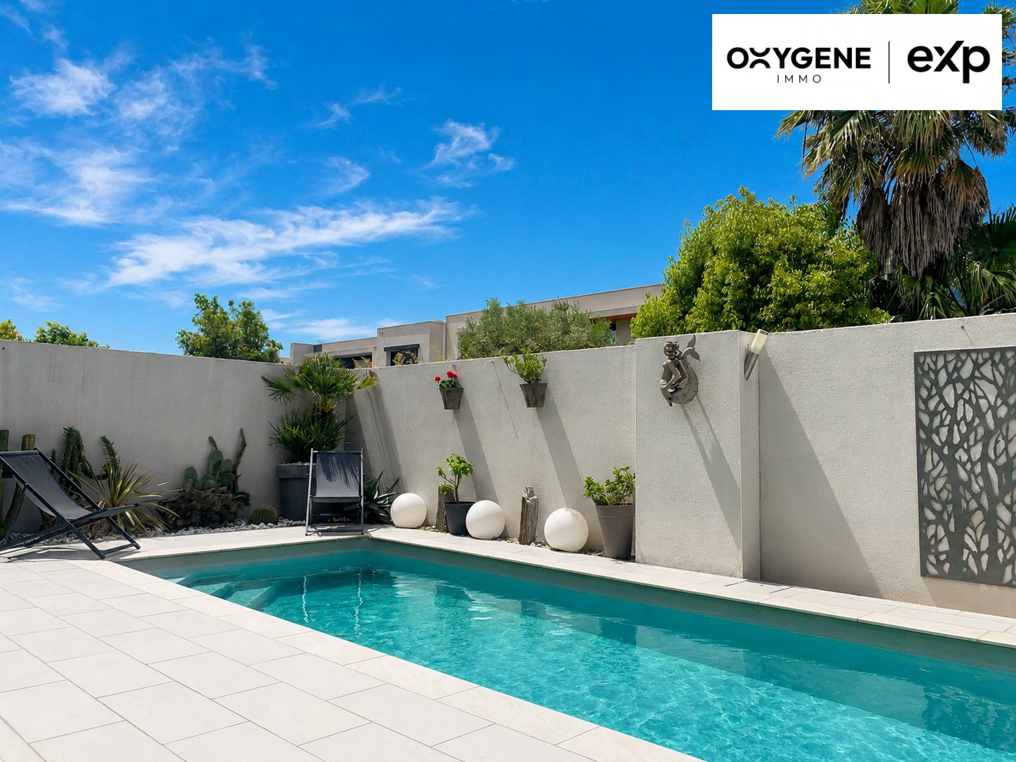 Villa contemporaine - Piscine - Quartier résidentiel très prisé