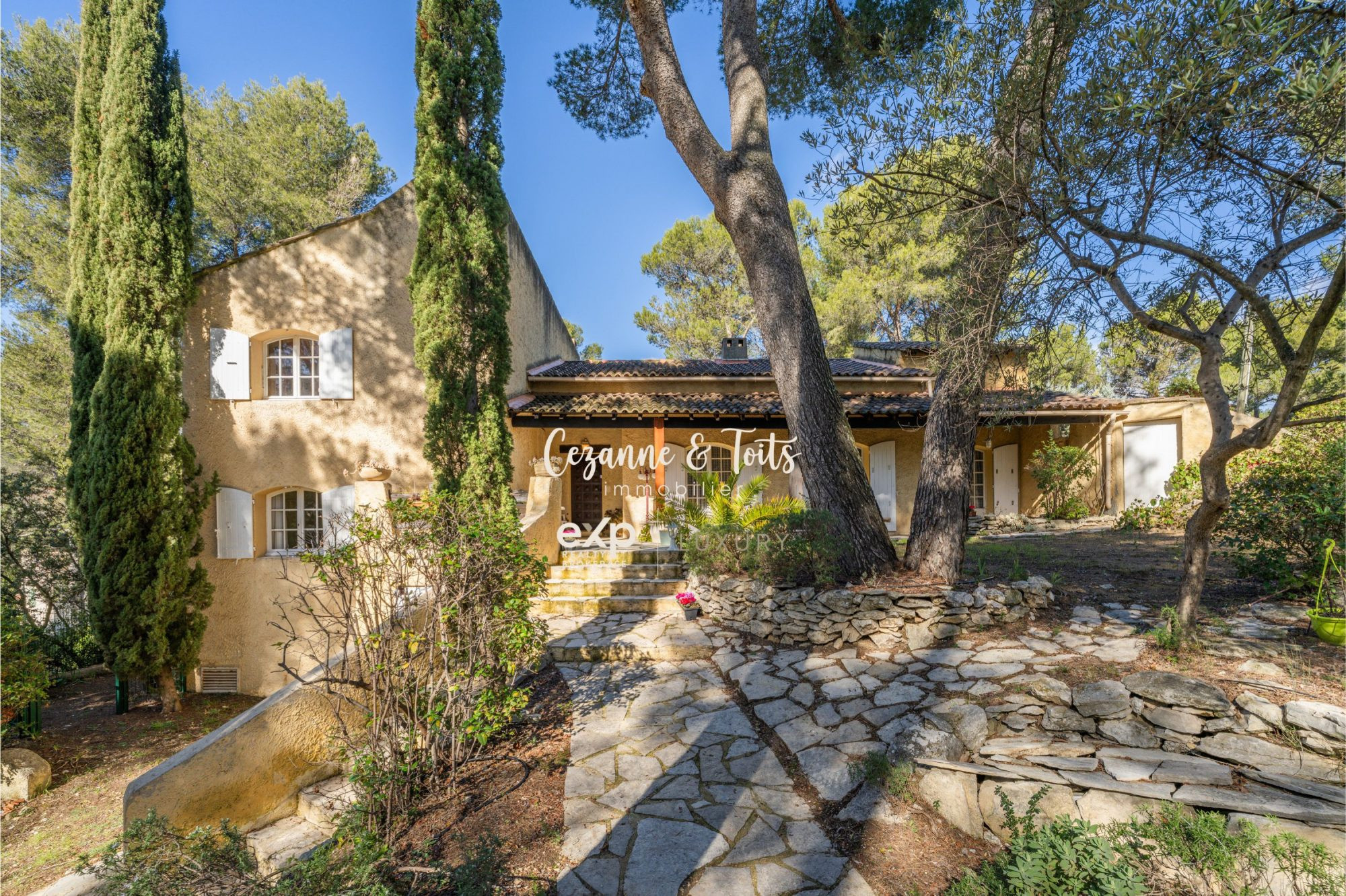 Propriété familiale évolutive au calme, aux portes d’Aix-en-Provence