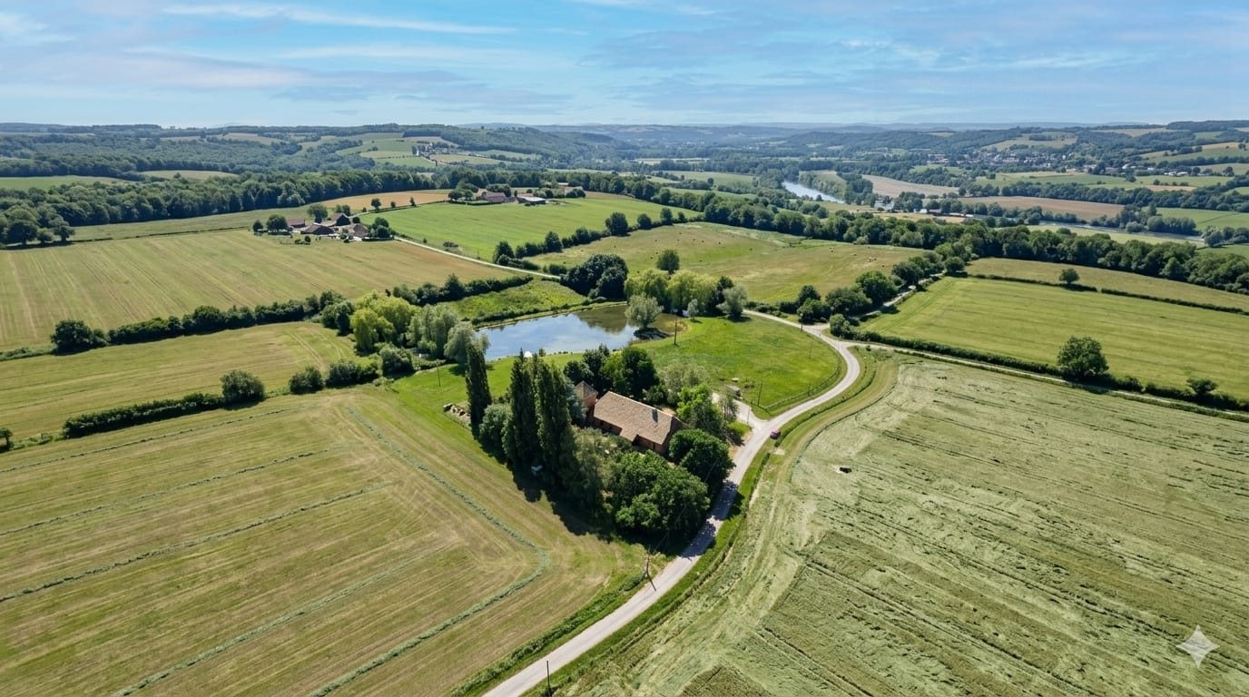 Domaine d'exception — Saint-Martin-en-Bresse 5,5 ha • Étang privati