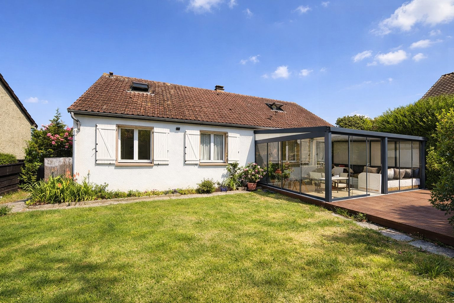 MAISON FAMILIALE – 5 CHAMBRES  – SOUS‑SOL TOTAL – AUBERGENVILLE