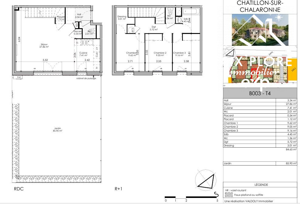 Maison à vendre à Châtillon-sur-Chalaronne, 61 m²