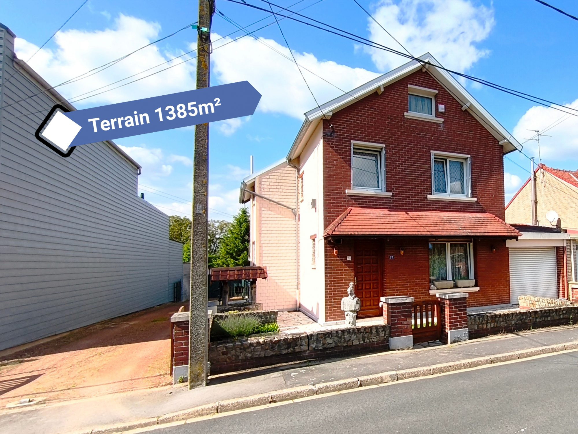 Annay 62880 - Maison individuelle - 97 m² - Terrain de 1 385 m²