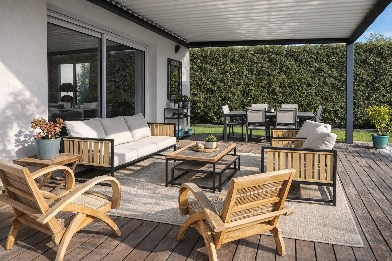 Maison contemporaine 89 m² avec piscine et garage à La Farlède