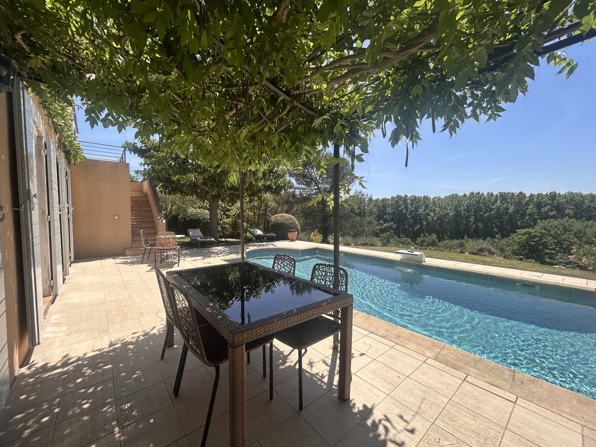 Au coeur du Golf Pont Royal , au pied du Luberon et des Alpilles, Maison avec vue féérique