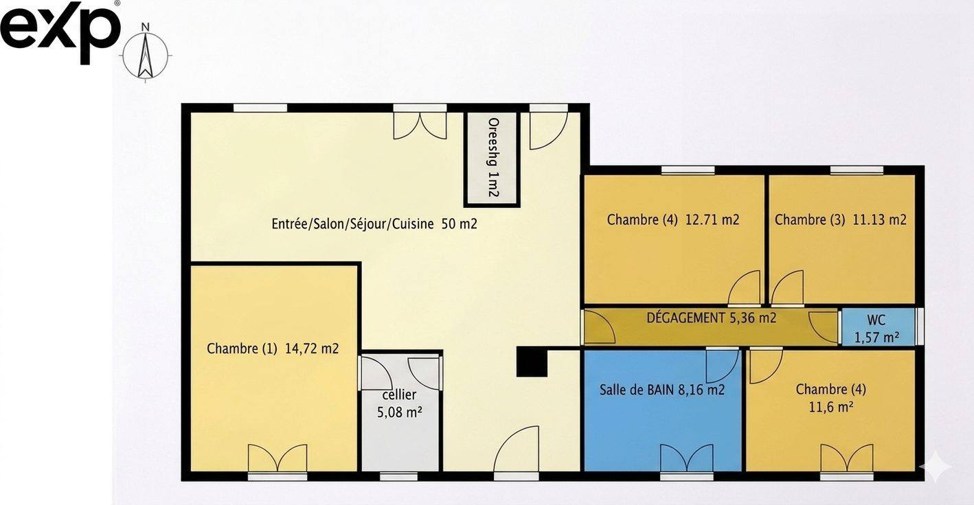 Maison à vendre à Saint-Pardon-de-Conques, 119 m²