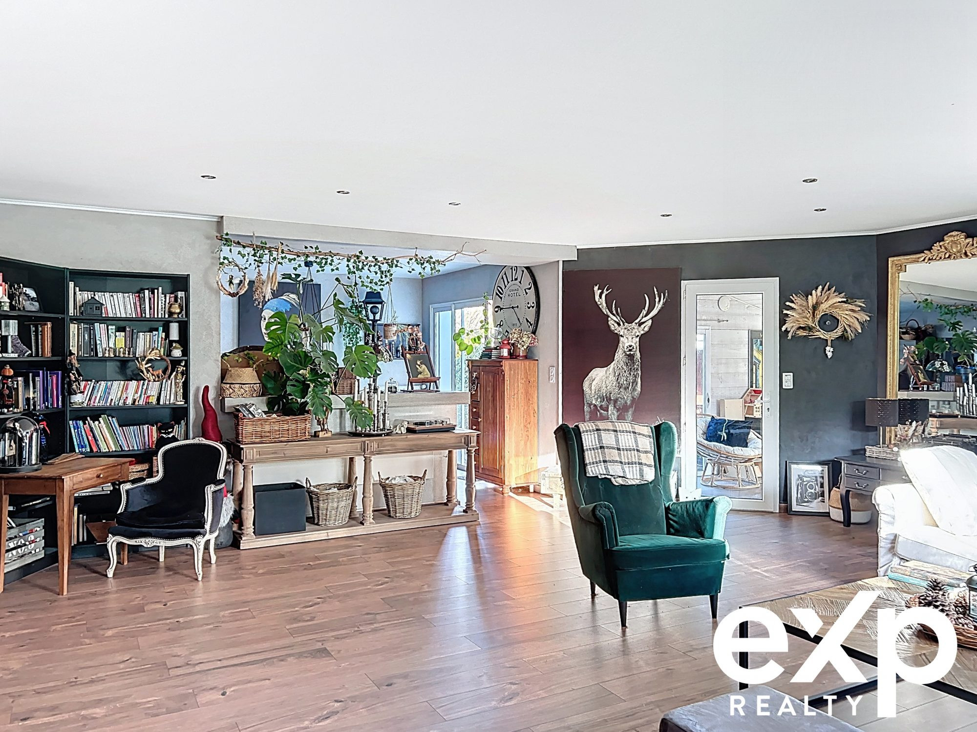 Maison plain -pied 4 chambres-garage-jardin