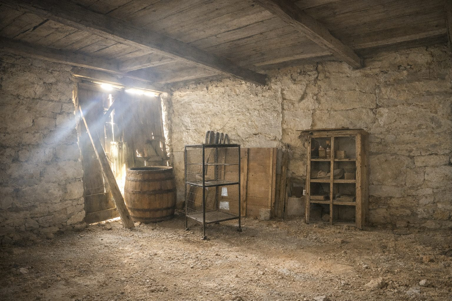 Grange en pierre avec jardin – Idéal stockage, atelier ou réhabilitation