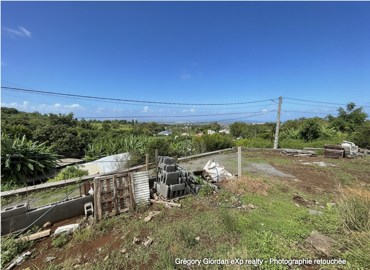 Maison neuve avec vue totalement dégagée