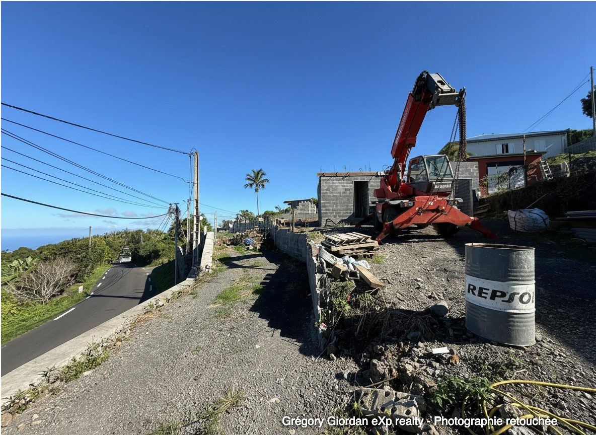 Maison neuve avec vue totalement dégagée