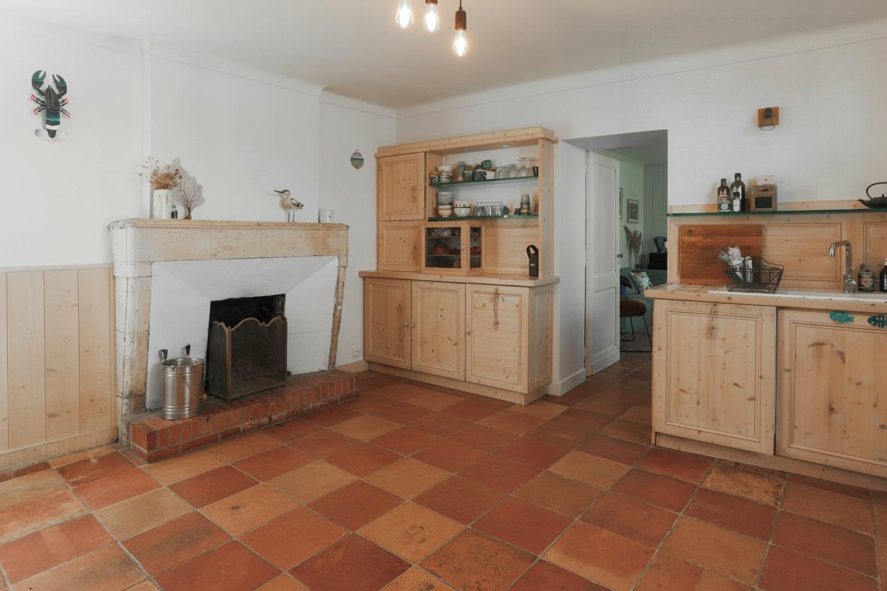 Maison familiale à Loix, annexe indépendante, garage